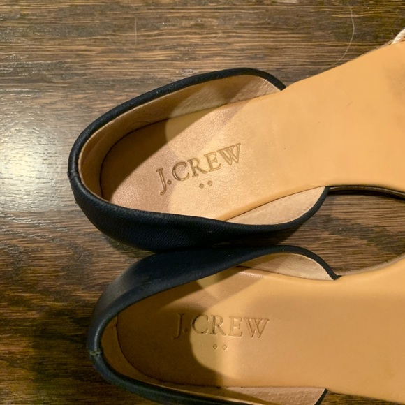 J Crew peep toe sandals - Picture 5 of 6